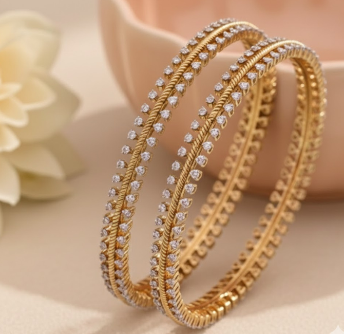Diamond Bangles