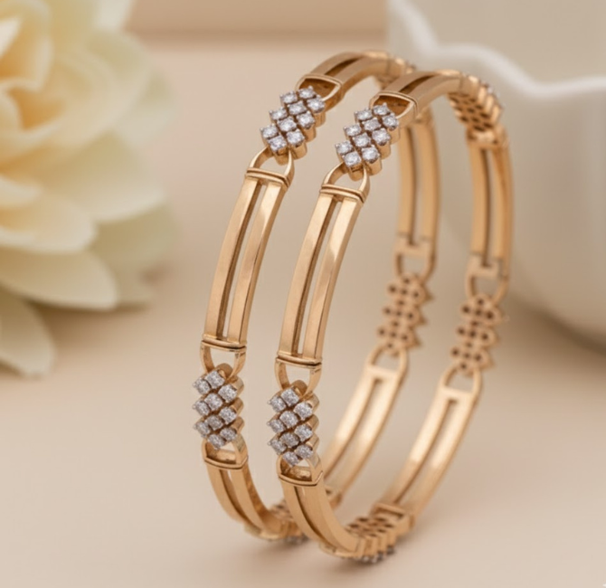 Diamond Bangles