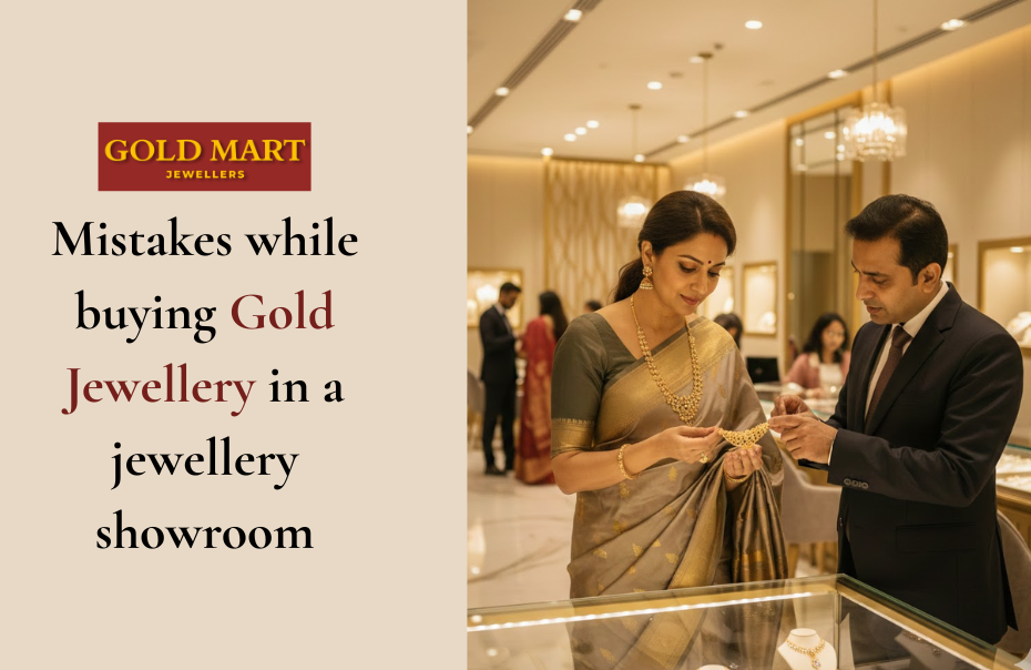 mistakes while buying gold jewellery in jewellery showroom