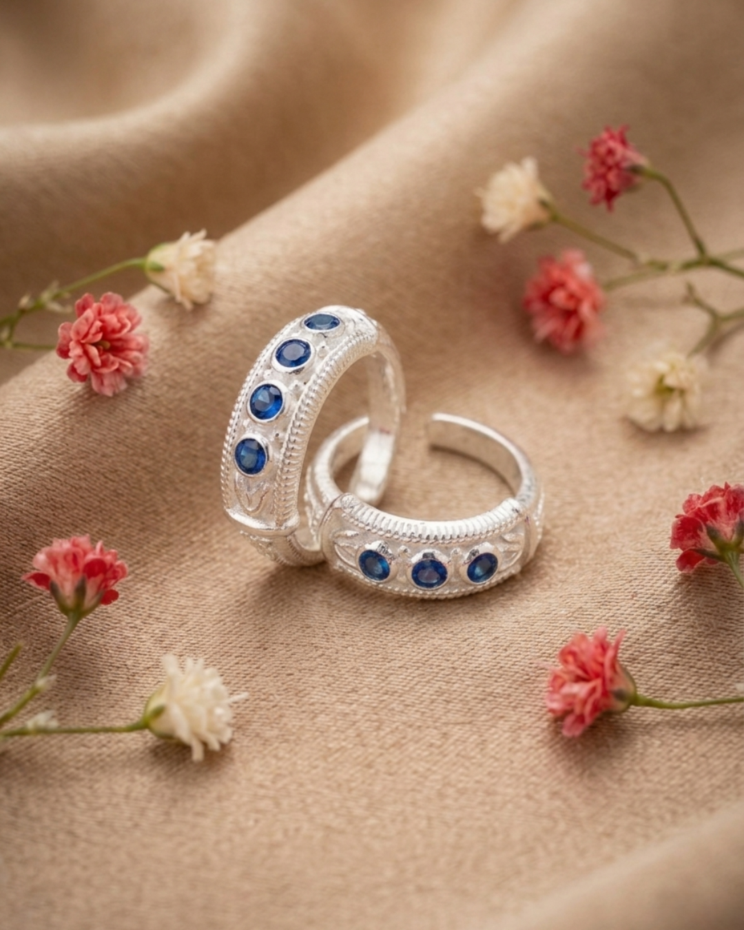 Silver Jodvi Sapphire in Pune — Gold Mart Jewellers