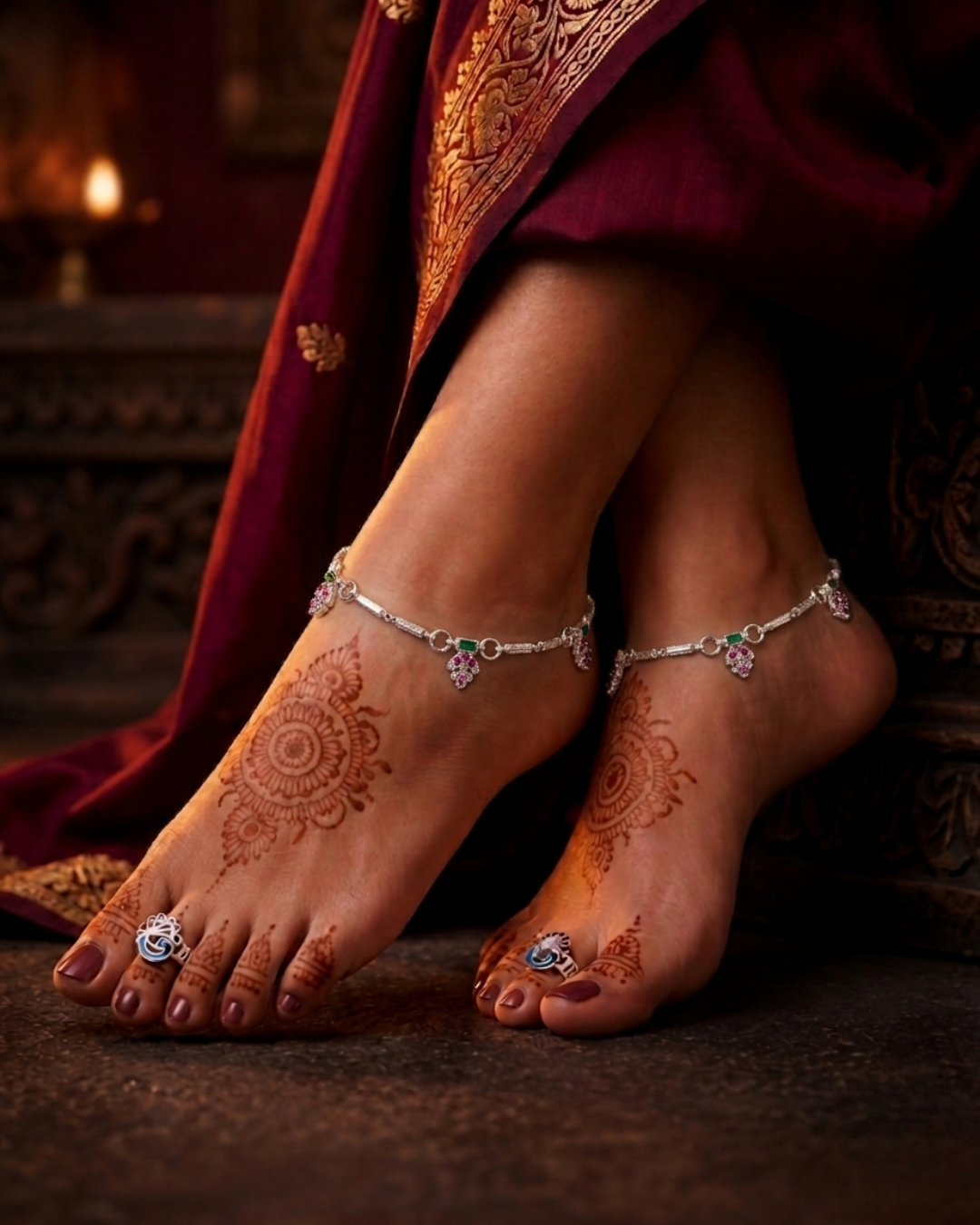 Silver Payal in Pune — Gold Mart Jewellers